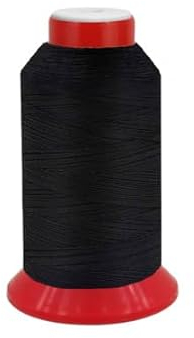 HT Jeansgarn/Nähgarn der Stärke 40, 2400 Meter, Farbe: 9999 - Schwarz