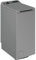 WHIRLPOOL TDLRS6246FR Toplader-Waschmaschine 6 kg L40cm 1200 U/min Grau
