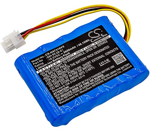 2600mAh Ersatz Akku für Husqvarna AM315x, Automower 420, Automower 430X, Automower 450X, Sileno Life, Sileno Plus PN: 584 82 28-01, 584 85 28-02, 589 58 62-01, 5895862-01