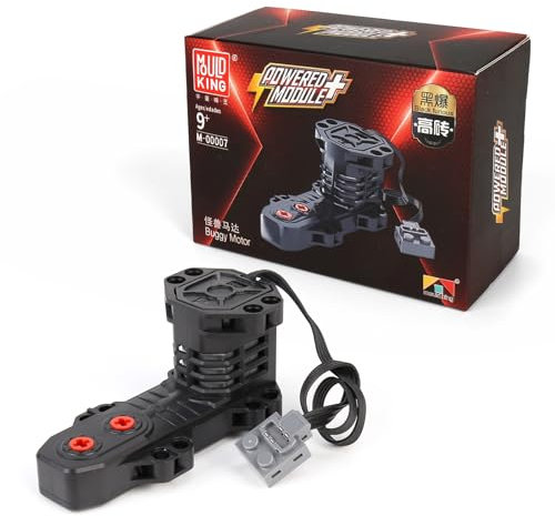 Mould King M0007 high Speed Servo Motor Technique Compatible with buwizz Motor 5292 Technique Remote Controlled Car, 42908 Servo Motor Upgrade Power Function Accessories