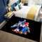 MUICIN Teppiche, 3D gedruckt Mario Schlafzimmer Fußmatten, gemütliche Schlafzimmer Teppiche, Wohnzimmer, Kinderzimmer Dekor.,60 * 90cm