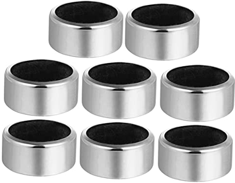 TOPBATHY Wein Tropfringe Aus Edelstahl 8 Stück Auslaufsicher Für Weinflaschen Tropfstopper Weintropfkragen Tragbar Für Picknick Tischschutz