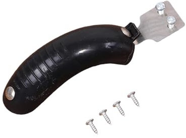 perfk Hintere Bremsbeläge des Rollers für Kinderroller Effektiver Bremsen Rollerbremsschutz Leichte Teile Zubehör, schwarz 2cm