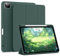 aoub Case for iPad Pro 11 4th/3rd/2nd Generation 2022/2021/2020, iPad Pro 11 Case with Holder, Support Pencil Charging, Soft Silicone Cover, Auto Sleep/Wake, Dark Green