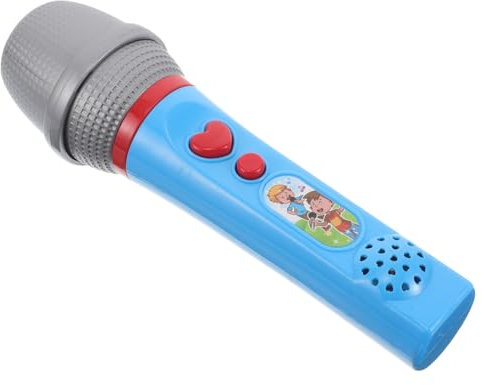 HAWILLOSCH Amplifying Microphone Toy for Boys and Girls Boy Girl Speech Development Karaoke Machine