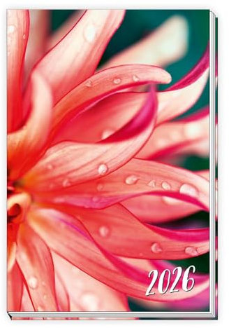 TRÖTSCH - Taschenkalender A6 Flowers 2026: Wochenkalender