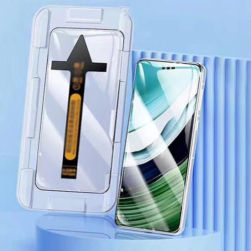 jiazhiyi Protector de pantalla de vidrio templado ultra curvado para Samsung Galaxy S22/S23/24, vidrio templado inastillable sin burbujas (HD, S23ultra)