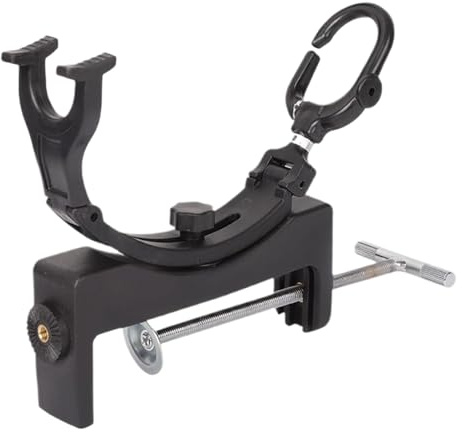 Doslilyy Bootsrutenhalter zum Angeln, Bootsrutenhalter – Ausrüstungsständer für Sportstuhl-Befestigung, Kajak, Surf, , Fluss, See, Boden, Meer, Barsch