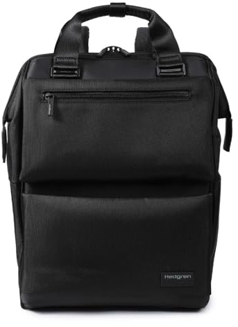 Hedgren CLIP Herren Rucksack 15,4 RFID – Next Collection, Business Rücksack mit 180°-Öffnung, Smart Sleeve