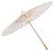 Papier Sonnenschirm Chinesische/Japanische Dekorative Regenschirm Weiß DIY Malerei Tanz Fotografie Kunst Zubehör Party Dekoration(40cm)