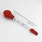 Feixiangge Cross-border Dedicated Turkey Needle Silicone Barbecue Tool Silicone Drop Oil Dressing Pipe with Cleaning Brush Red