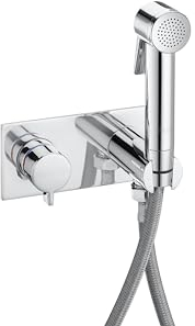 Roca A5B9361C00 Be Fresh Kit für WC-Bidet mit Platte, Metall