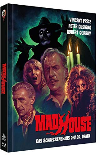 Madhouse - Das Schreckenshaus des Dr. Death - Mediabook Cover B - Limitiert auf 333 Stück - Collector‘s Edition Nr. 40 (+ DVD) [Blu-ray]