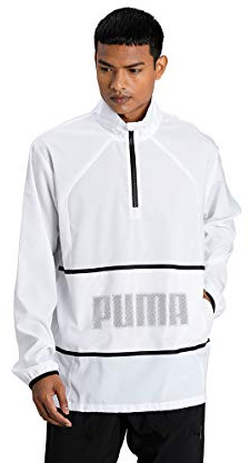 PUMA Herren Trainingsjacke Train Graphic Woven 1/2 Zip Jacket 520120