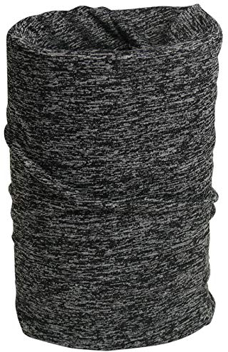 Harrys-Collection Damen Herren Multifunktionstuch, Größen:Einheitsgröße, Farben:schwarz grau meliert