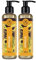 Sinnliches Massageöl 2x200ml - Massageöl für Paare - Körperöl mit Jojobaöl - Mandelöl - Ylang Ylang Öl - Sandelholz Öl - Grapefruitöl - Entspannungsöl für alle Hauttypen - Liebesöl