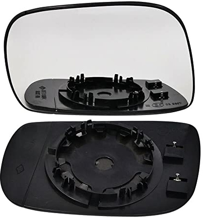 Spiegelglas Ersatzspiegelglas Außenspiegel Links Sphärisch Konvex Beheizbar Elektrisch passend für Suzuki Wagon R+ 2000-2007