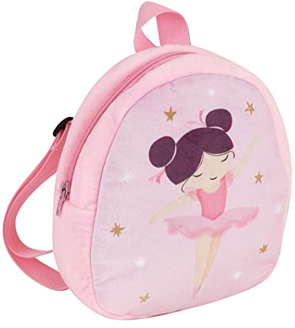 Jemini, 024209 Ballerina-Rucksack, Tänzerin, +/-28 cm, für Kinder, Mädchen, mehrfarbig