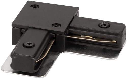EDO System SEVA Eckverbinder für Schiene SEVA L Connector Black Beleuchtungssystem Schienenbeleuchtung Schienensystem Stromschienen-Verbinder L-Form Schwarz