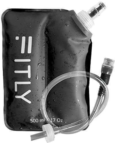 FITLY Soft Flask pour Sac d'Hydratation - Idéal pour Le Running, vélo, randonnée - Gourde Souple