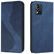 Mo-Somnus Compatible with Motorola Moto E13 4G, Shockproof Wallet Case PU Leather with Card Holder Folding Stand Magnetic Protect Flip Cover Motorola Moto E13 4G Phone Cases (Blue)