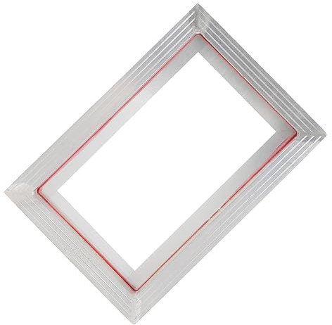 VILLCASE Waschbarer Druckrahmen Siebdruckzubehör Rakel Für Siebdruck Rahmen Siebdruck Siebdrucksiebe Siebdruckrahmen Siebdruck-metallrahmen Aluminiumrahmen Aluminiumlegierung Bildschirm