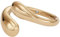 Skagen Damenring Liquid Metal überkreuzt Edelstahl goldfarben, SKJ1771710