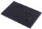 Pour Geberit Si*gm*a01 Plaque de chasse d'eau chromée double pour réservoir, bouton de chasse d'eau caché, panneau de réservoir d'eau caché, accessoires ABS (noir)