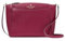 Kate Spade Monica Umhängetasche aus Leder, dunkles Himbeerrot, Dark Raspberry, Large
