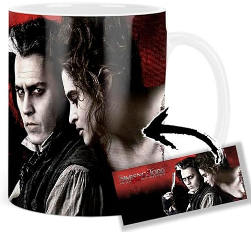 Sweeney Todd Johnny Depp Helena Bonham Carter Tasse Keramikbecher Mug