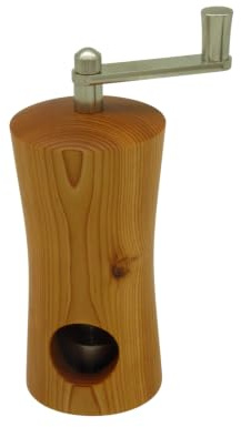 Holz Muskatmühlen Unikate handgemacht aus Edelhölzern | handgedrechselt | kleine Ausführung | manuell | tolle Geschenkidee (Eibe)