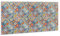 Tulup Muraux Salle de bains Imperméable Autocollants pour la Cuisine 100x50cm Panneaux Adhesive PVC - Roues orientales