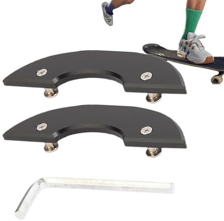 zwxqe Skateboard Tail Protector | Longboard Bottom Shield | Kantenschutz Werkzeug | Longboard Tails Guard, Skateboard Kantenschutz, Schwanzschutz für Longboards, Bottom Guard für Skateboards