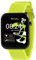 Tikkers Kids Series 13 Smart Watch con Fitness Tracker, sveglia, fotocamera, connessione GPS, cardiofrequenzimetro, contapassi, touch screen, cinturino in silicone verde lime
