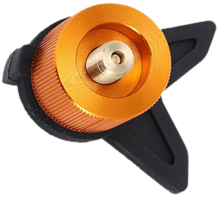 BELLIFFY Kompakter Gasadapter Für Camping Tank Konverter Mit Selbstabdichtung Für Sichere Verbindung Von Flachgasöfen Robuster Und Tragbarer Gaskocher Adapter Für Outdoor-aktivitäten