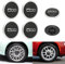 Confezione 4 per 500 Copri Ruota Hup Trim,Fiat 500 Accessori Di Aggiornamento per Il Lifting Del Copriruota Centrale Esterno Dell'auto 68078419ac Sostituzione per 500 (bianco A)