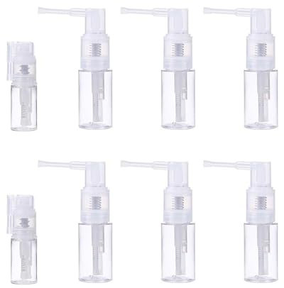 Zenlir Set Mit 8 Plastikflaschen Praktischer Toilettenartikelbehälter Tragbare Behälter Für Flüssigkeiten Und Pulver Leere Sprühflaschen