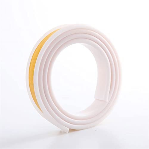 Bordo flessibile autoadesivo a U per armadio compensato e tavolo bianco 17 mm TPE modanatura Trim per protezione dei bordi