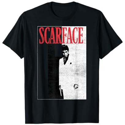 Scarface Distressed Movie Poster Foto T-Shirt