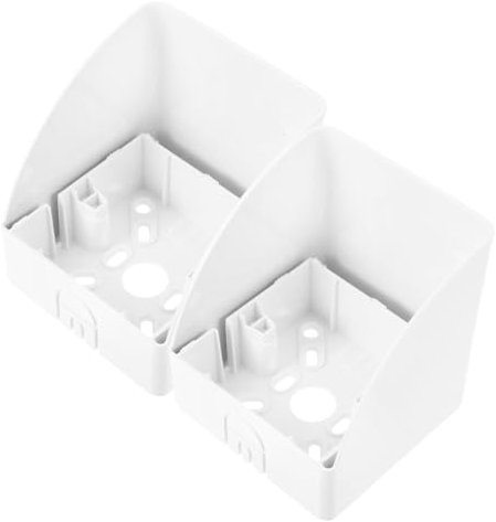 SOLUSTRE 2pcs Box Outdoor Plug Cover Electrical Junction Box for Doorbell Button Cover Guard Weatherproof