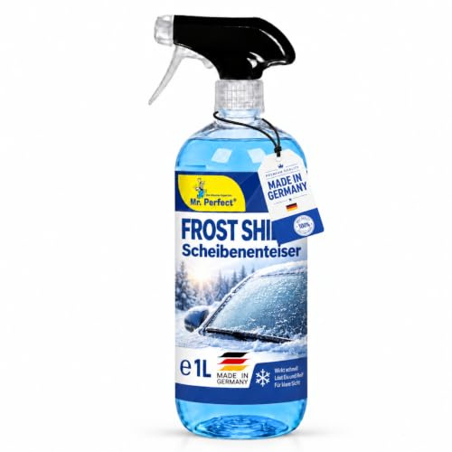 Mr. Perfect Enteiserspray Auto (1L) effektiv bis -40°C | Scheibenenteiser Auto hochwirksam & ohne Kratzen | Scheiben Enteiserspray Winter verhindert zuverlässig Wiedervereisung | Made in Germany