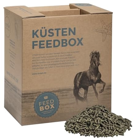 STRÖH Küsten Kräuter Mineral 10kg Feedbox Mineralfutter mit Kräutern