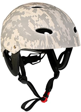 Zani Puff Verstellbarer Wassersporthelm, Größe L (58-62 cm), CE-zertifiziert für Kajak, Kanu, Kitesurfen