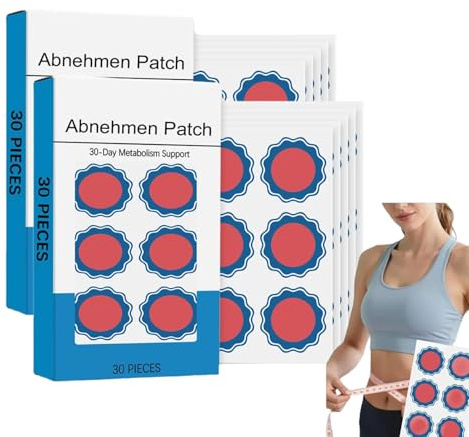 2026 30 Pièces Patch Minceur Naturels à Base de Plantes, Metabalance Patch pour Soutenir l’Équilibre du Métabolisme, Patch Minceur Doux pour Hommes et Femmes