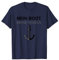 Mein Boot. Meine Regeln. Skipper Kapitän Segler Geschenk T-Shirt