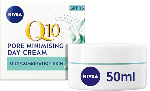 Nivea Q10 Power Anti-Wrinkle Pore Refining Day Cream, 50ml