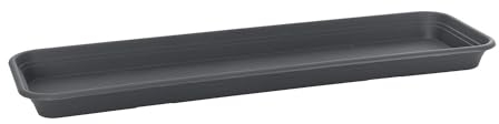 Soucoupe balconnière mediterran 50cm anthracite