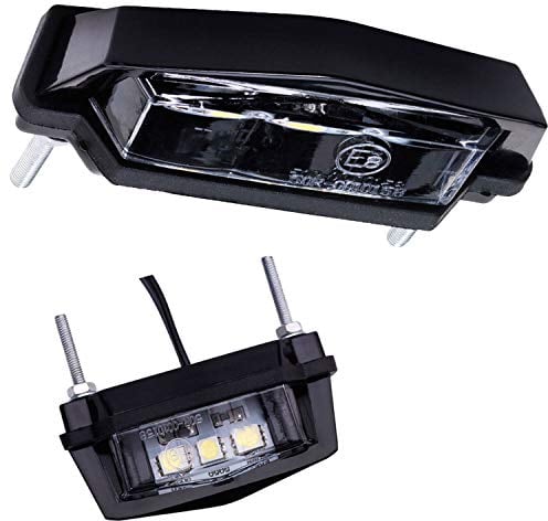 Germany Motorsports LED Mini Micro Kennzeichen Nummernschild Beleuchtung Leuchte Lampe e-geprüft für Motorrad, Roller, Quad (X6)