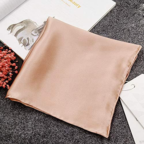 Egurs Einstecktuch aus 100% Seide 35 * 35cm Rosa