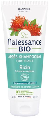 Natessance après-shampooing fortifiant ricin bio 200ml